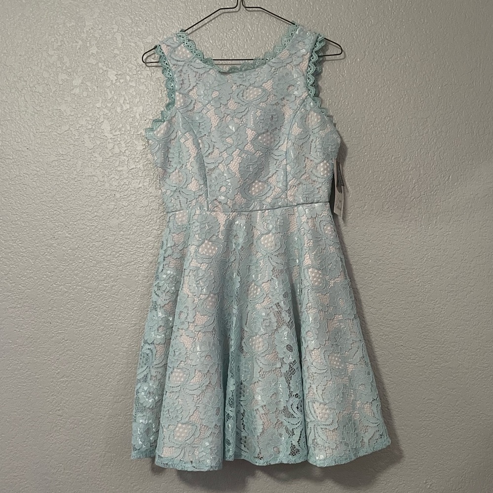 Floral lace dress
